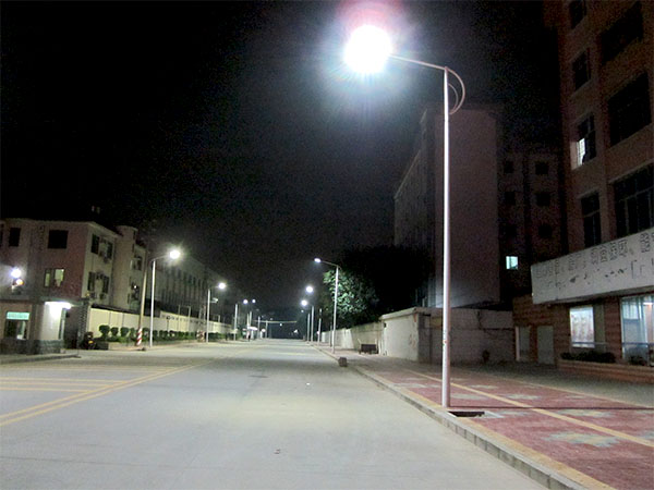 碧湖路led路燈工程案例